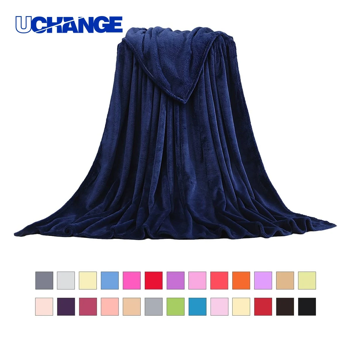 Cozy Fleece Throw Blanket Multiple Sizes Available 1