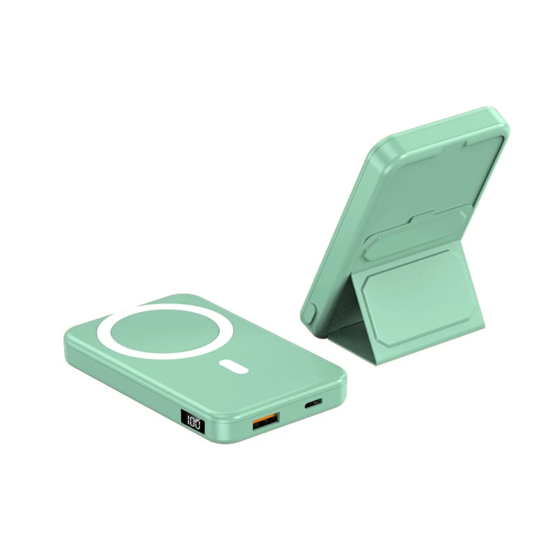 Foldable 10000mAh Wireless Magnetic Power Bank 1