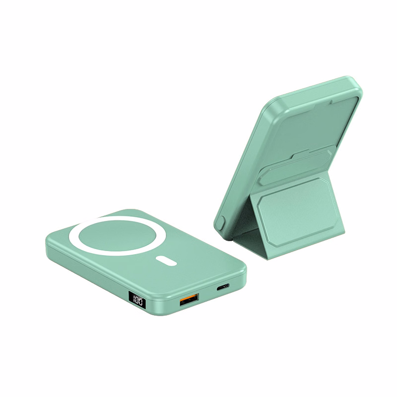 Foldable 10000mAh Wireless Magnetic Power Bank