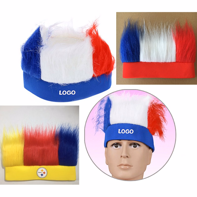Soccer / Sports Crazy Fan Wig Headband