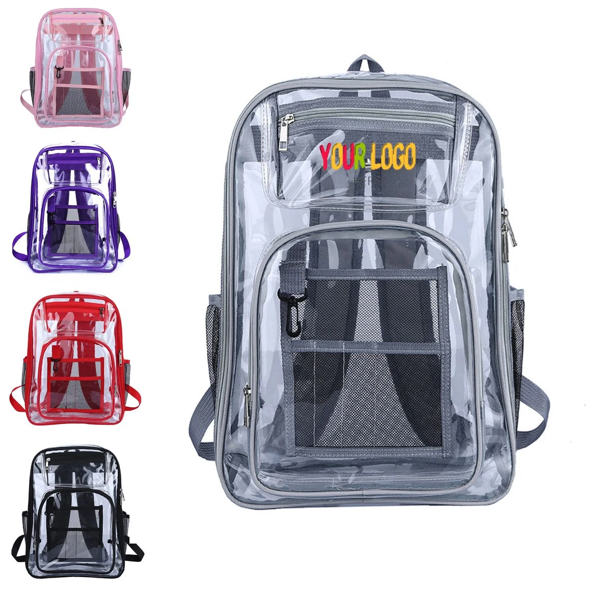 Clear PVC Backpack 1