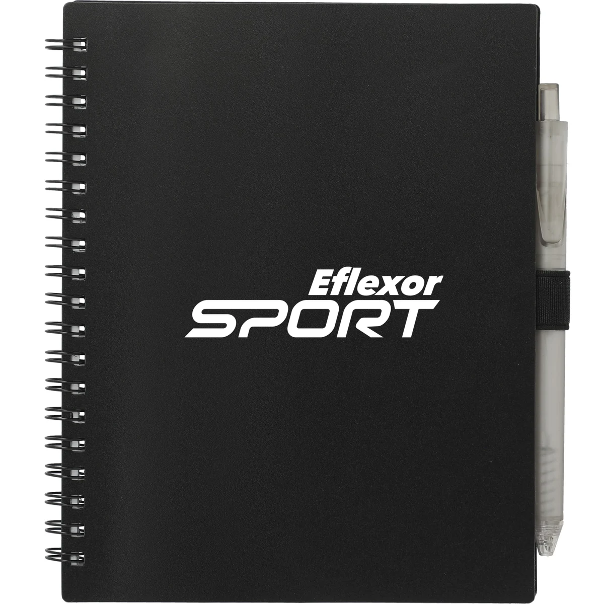 FSC® Recycled 5.5" x 7" Spiral Notebook w/ RPET Pe 1
