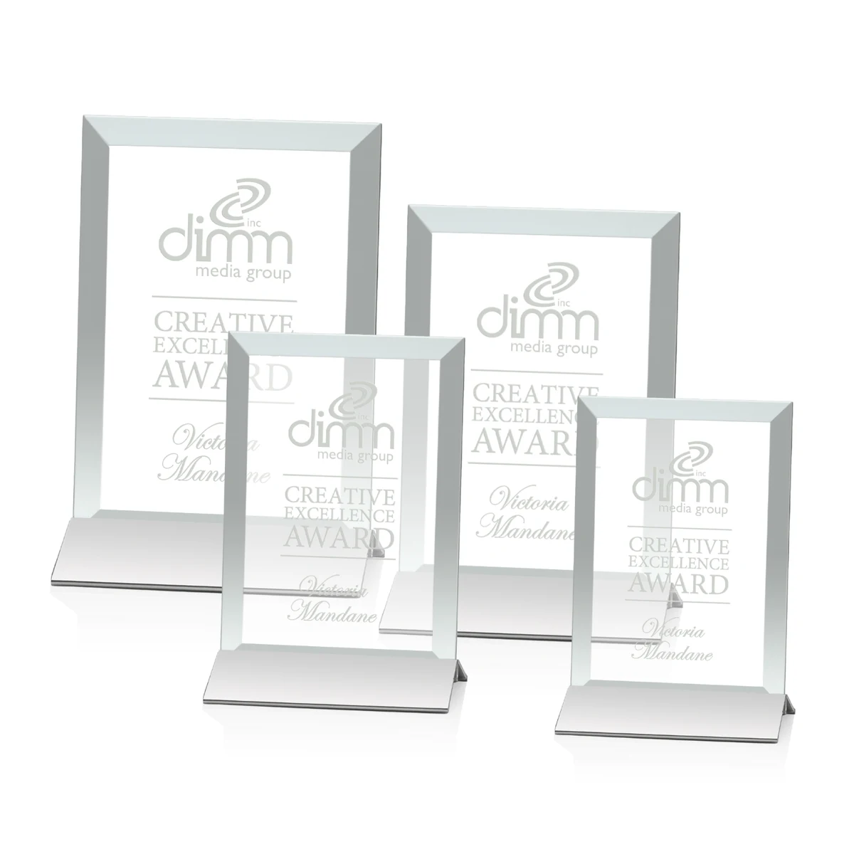 Rainsworth Award - Jade/Silver (Vertical) 1
