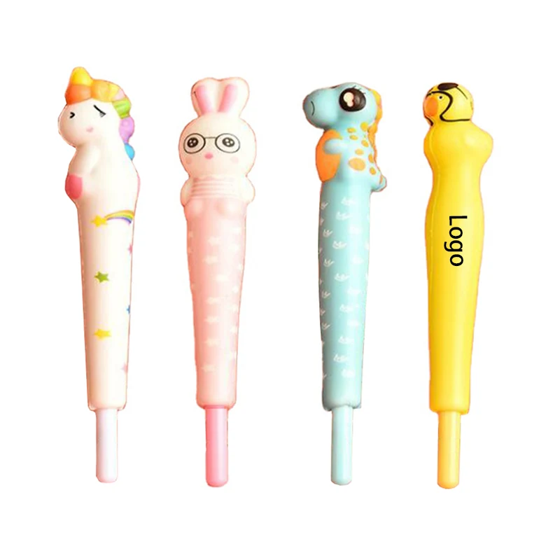 2 in 1 Animal Ball Pen and Squeeze Toy 1