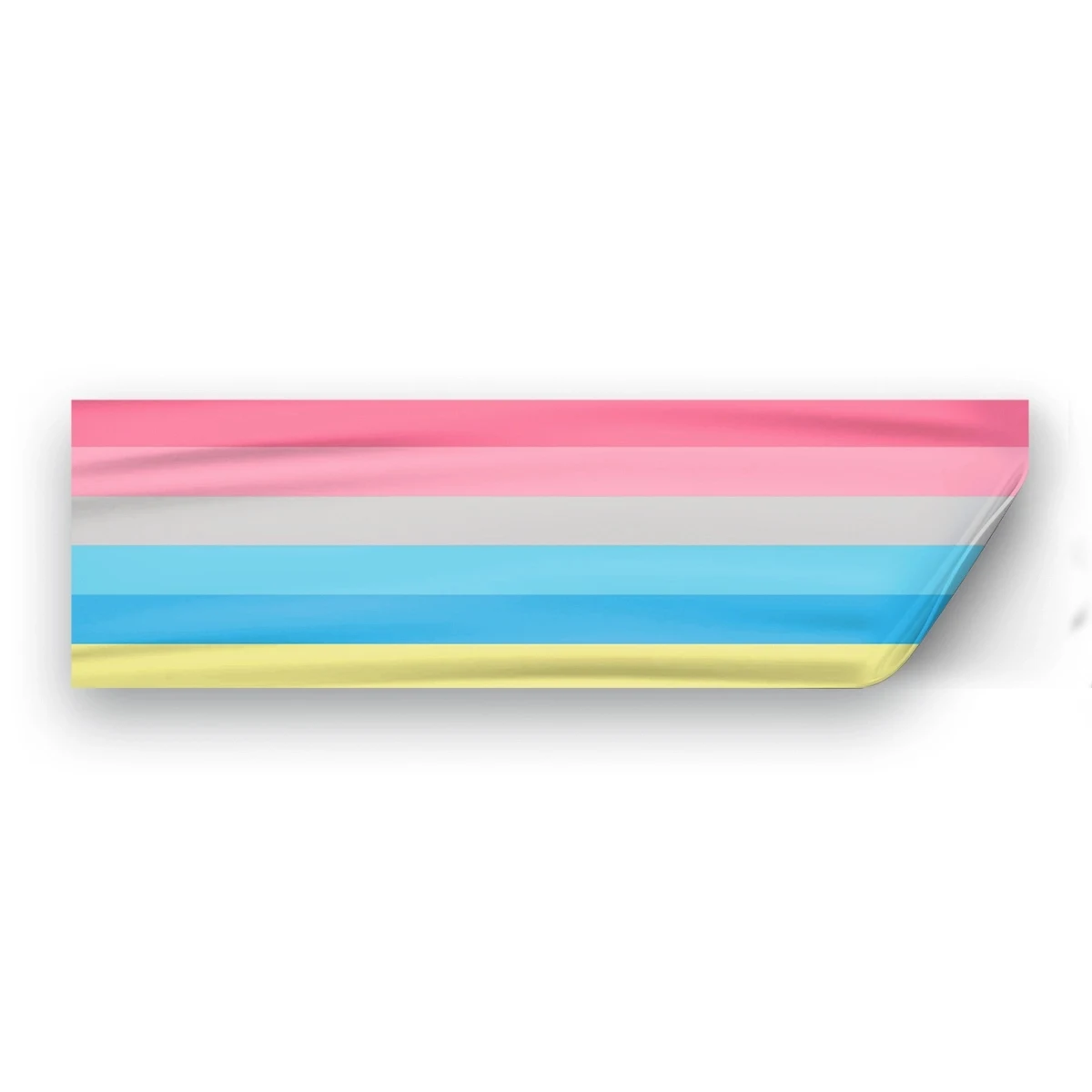3" x 10" Genderflux Window Decals 1