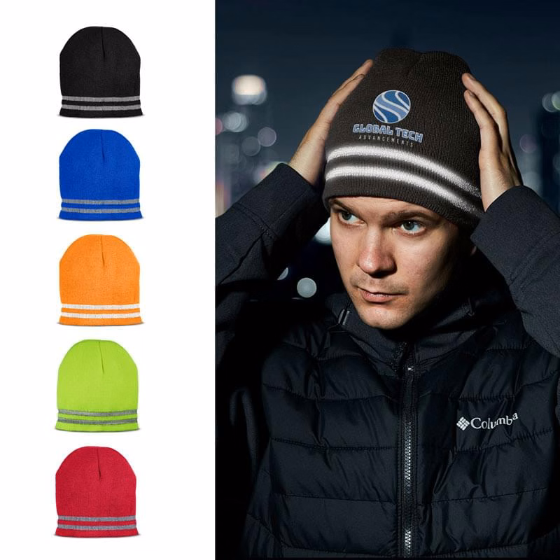 Reflective Knit Beanie