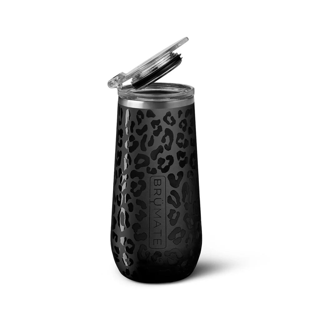 12 oz BruMate® Stainless Steel Insulated Champagne Glitter Flute 1
