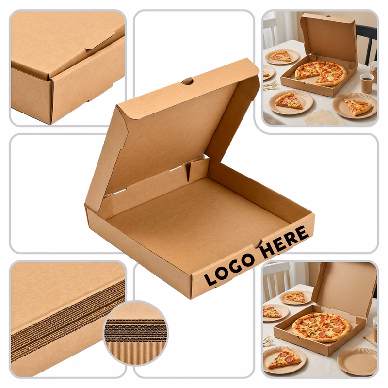 Customizable Insulated Pizza Takeout Box