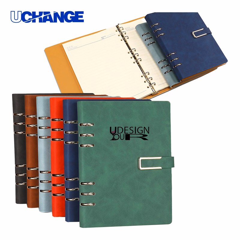 A5 Loose-Leaf Genuine Leather Notebook Journal