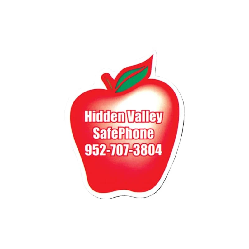 Apple Shape Vinyl Magnet - 20mil 1