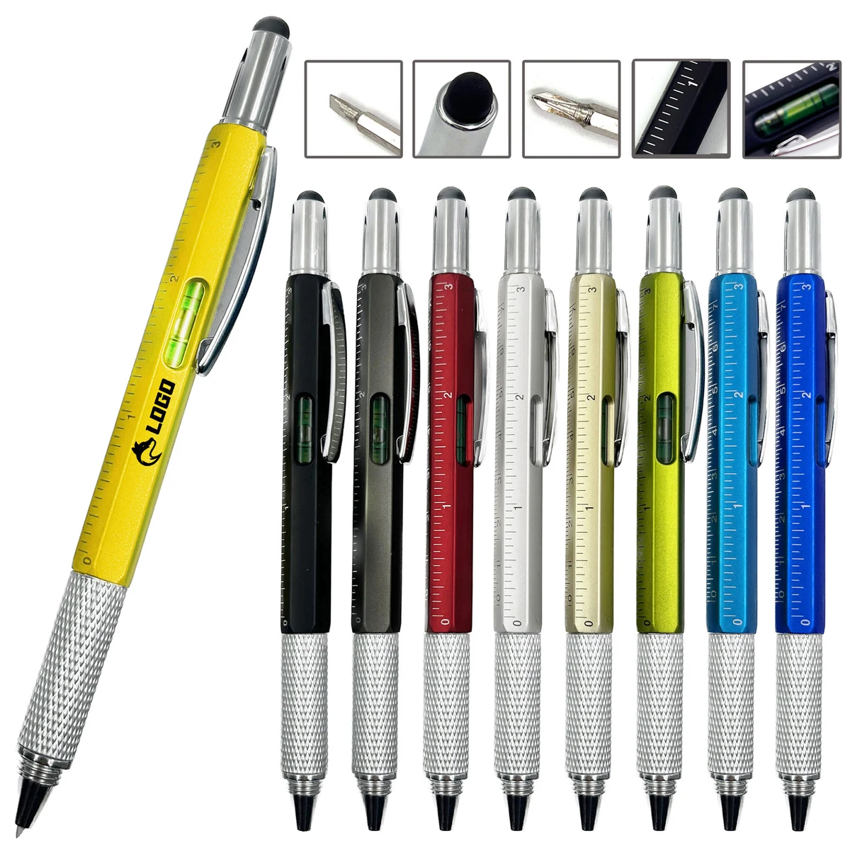 6 In 1 Stylus Touch Screen Pen 1