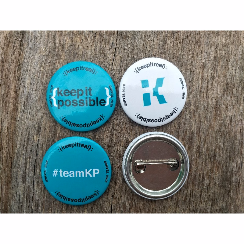 Round Tinplate Badge