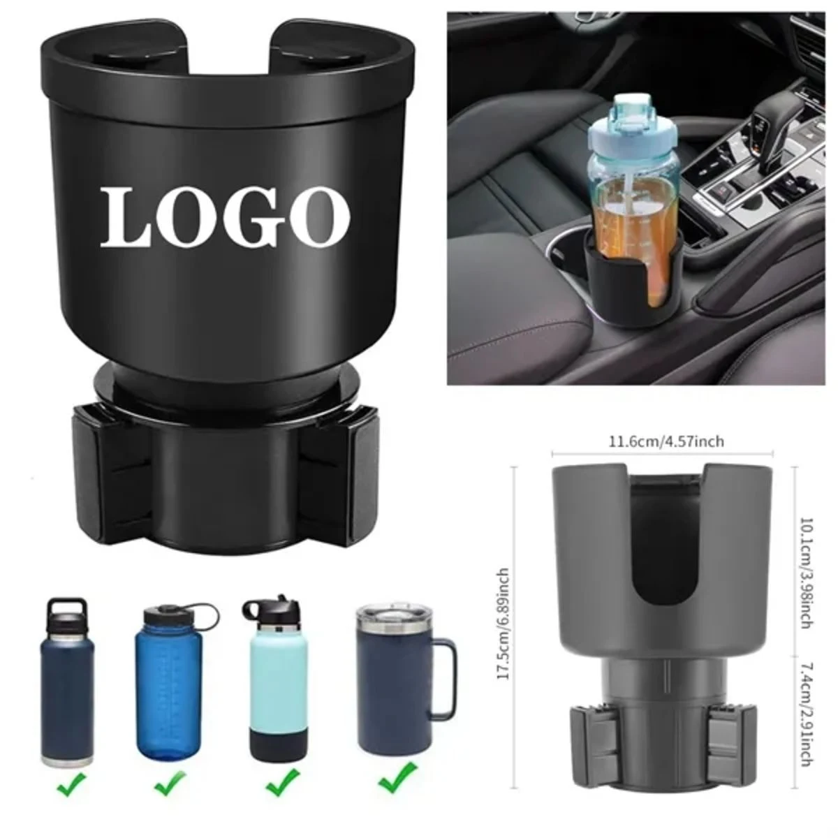 Car Cup Holder Extender 1