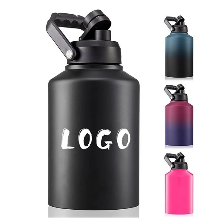128oz/64oz Sports Water Bottle With Handle 1