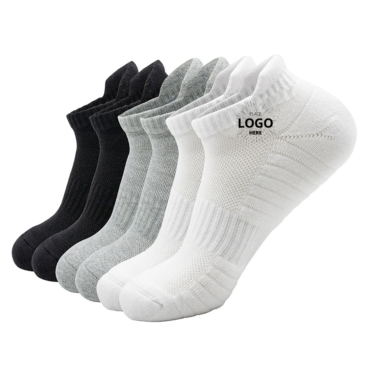 Breathable Cotton Short Socks 1