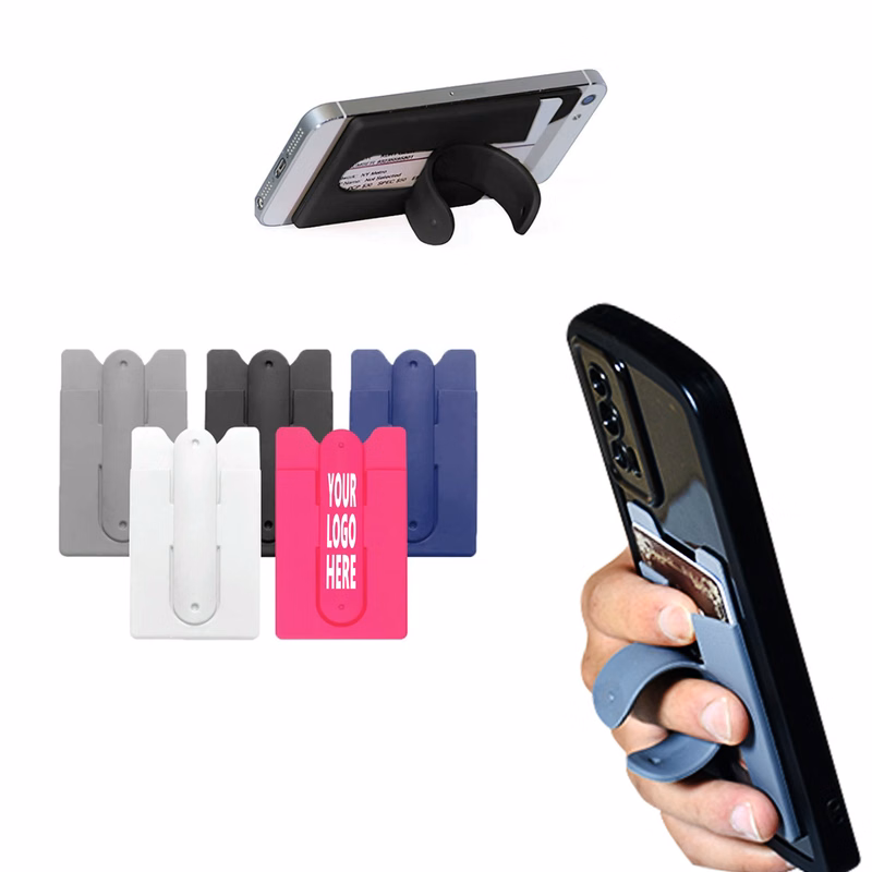 U-Shape Silicone Phone Holder Card Cover
