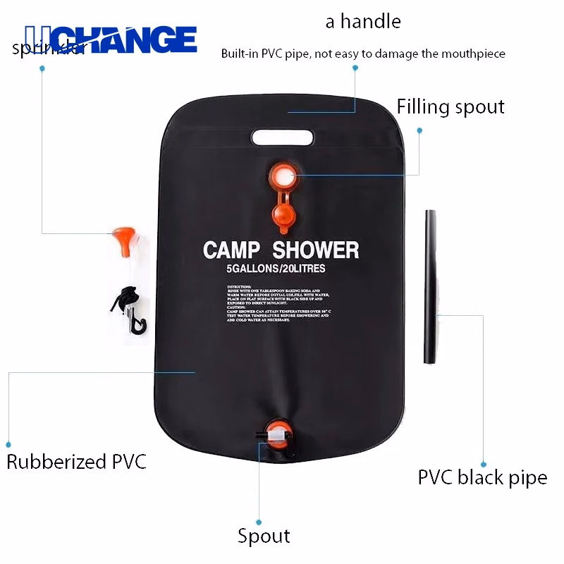 Outdoor Solar Camping Shower Bag