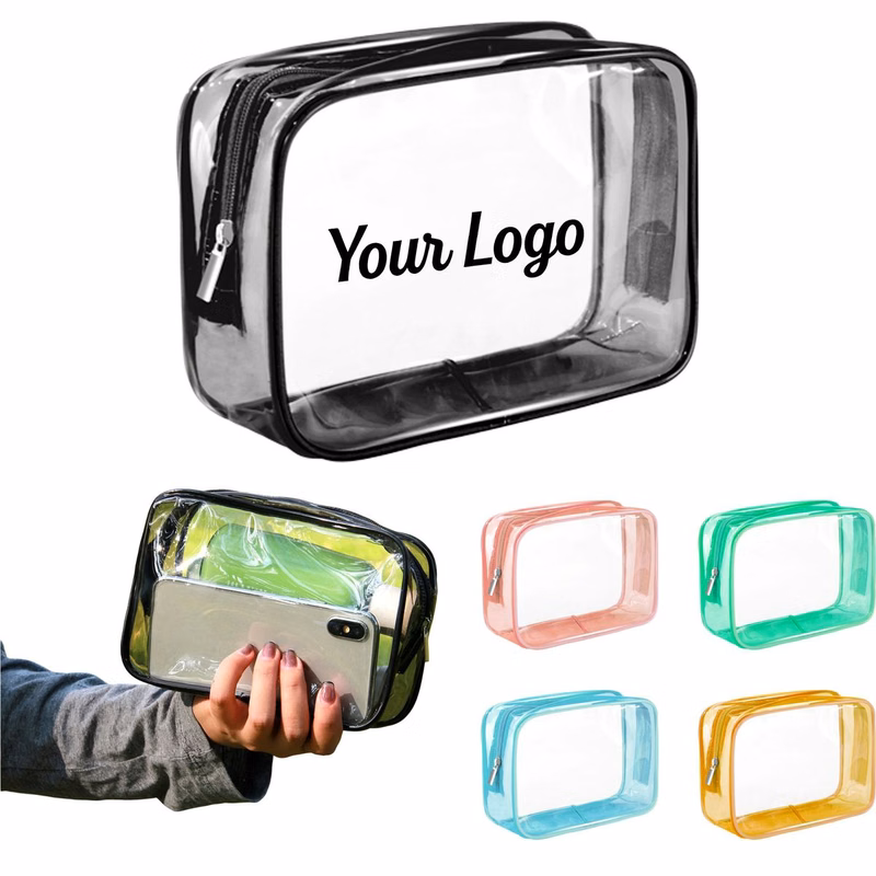 Structured Clear PVC Toiletry Bag