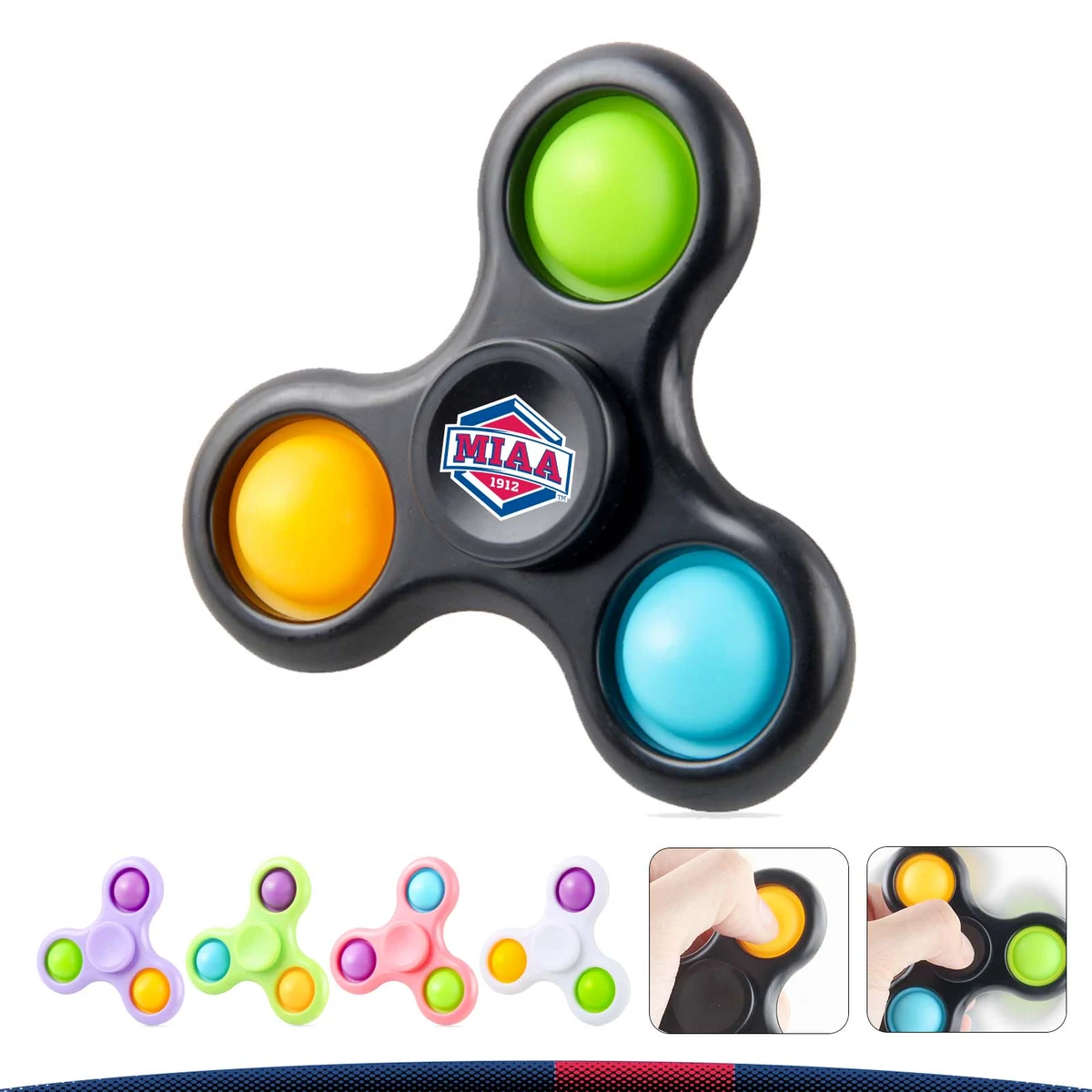 Mental Push Bubble Fidget Spinner 1