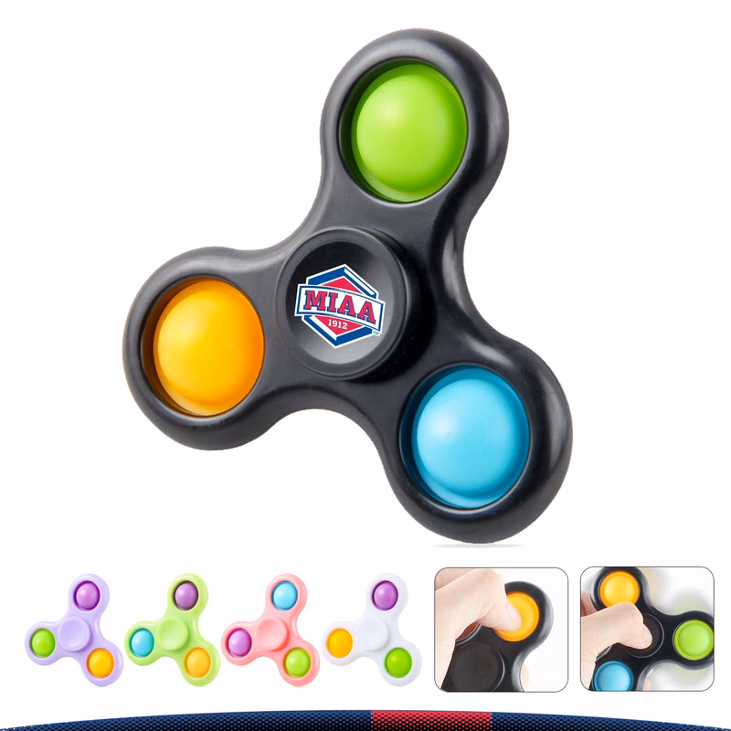 Mental Push Bubble Fidget Spinner