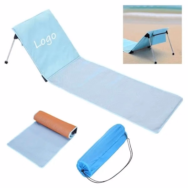 Portable Folding Beach Mat With Carrying Bag