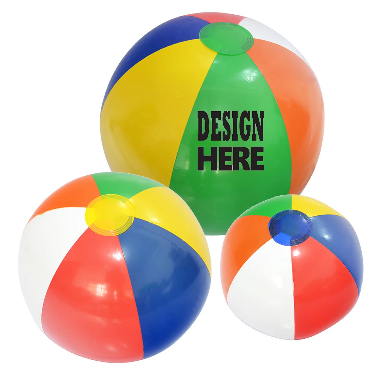 Mini Thick 6-inch Diameter Beach Ball 1