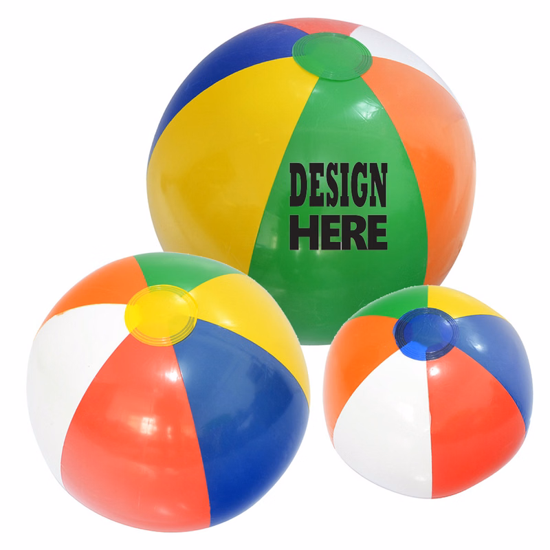 Mini Thick 6-inch Diameter Beach Ball