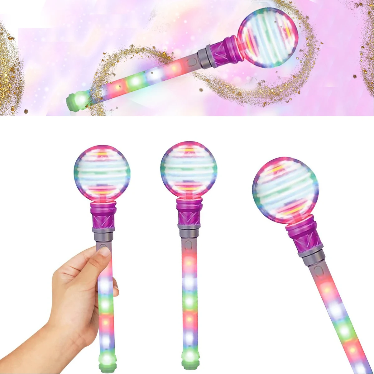 Art Creativity Spinning Magic Ball Wand 1