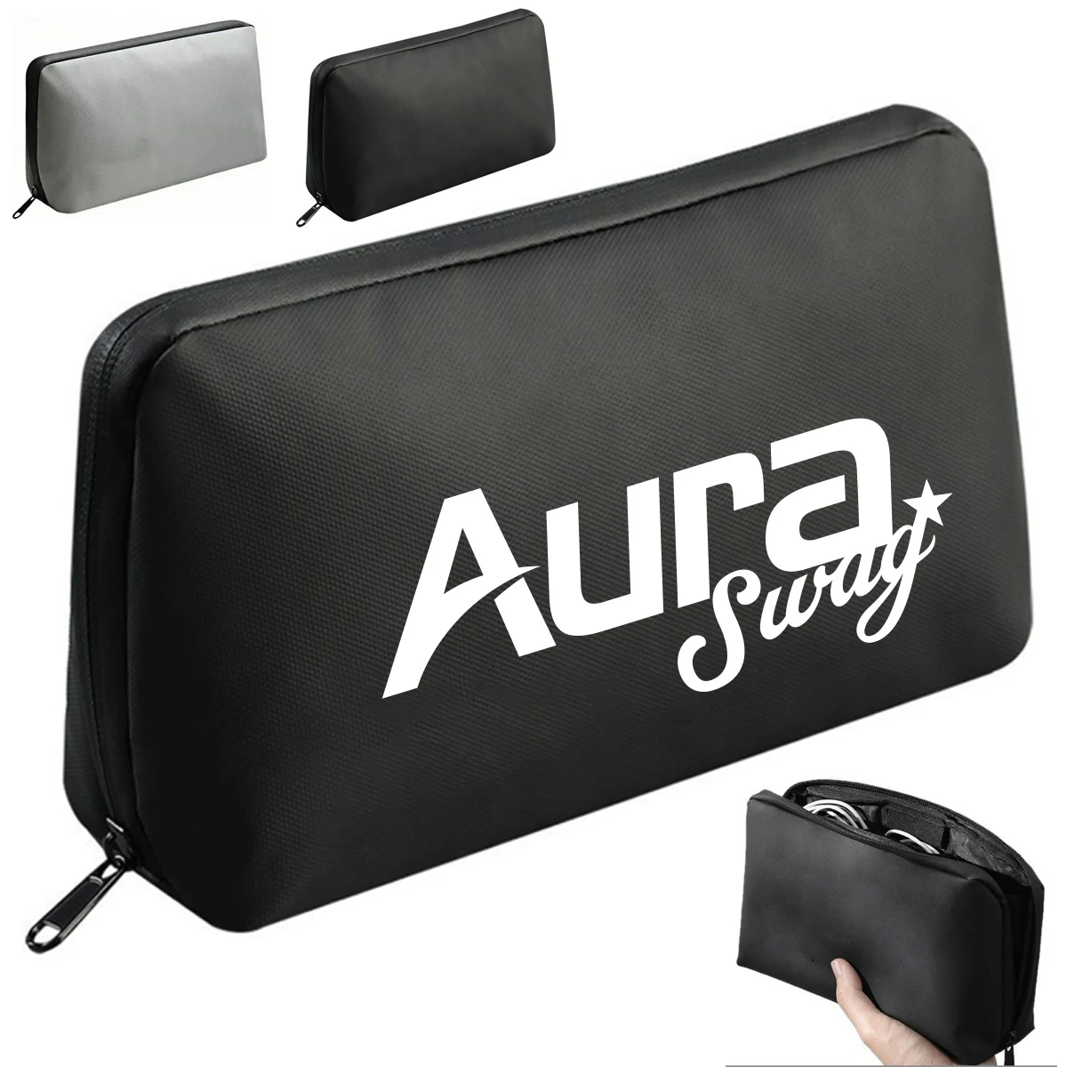 Compact Cable Organizer Bag for Data Cables 1