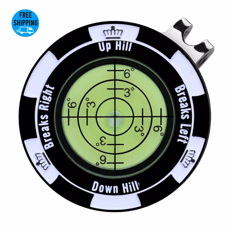 Magnetic Green Reader Ball Marker with Hat Clip