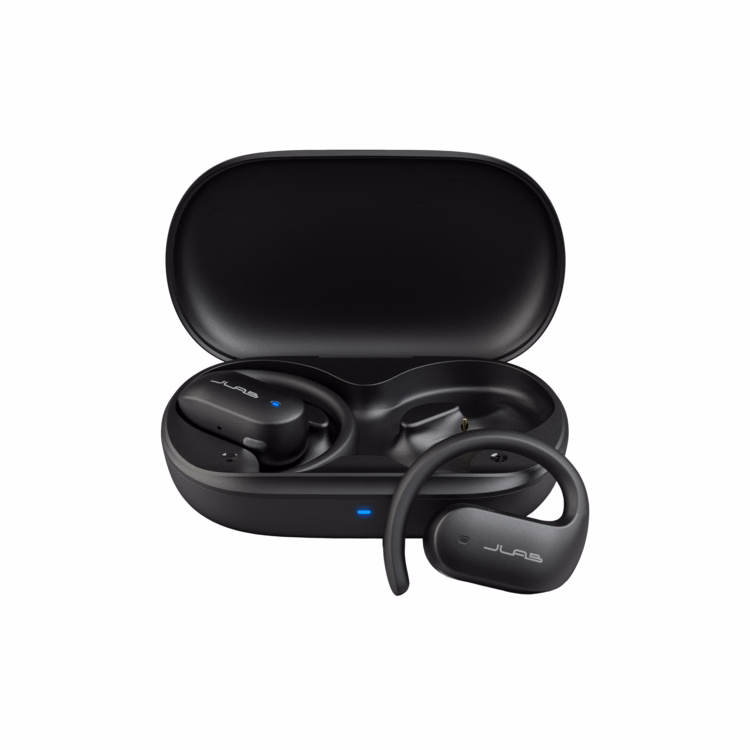 JLab JBuds Open Sport Wireless Earbuds - Black