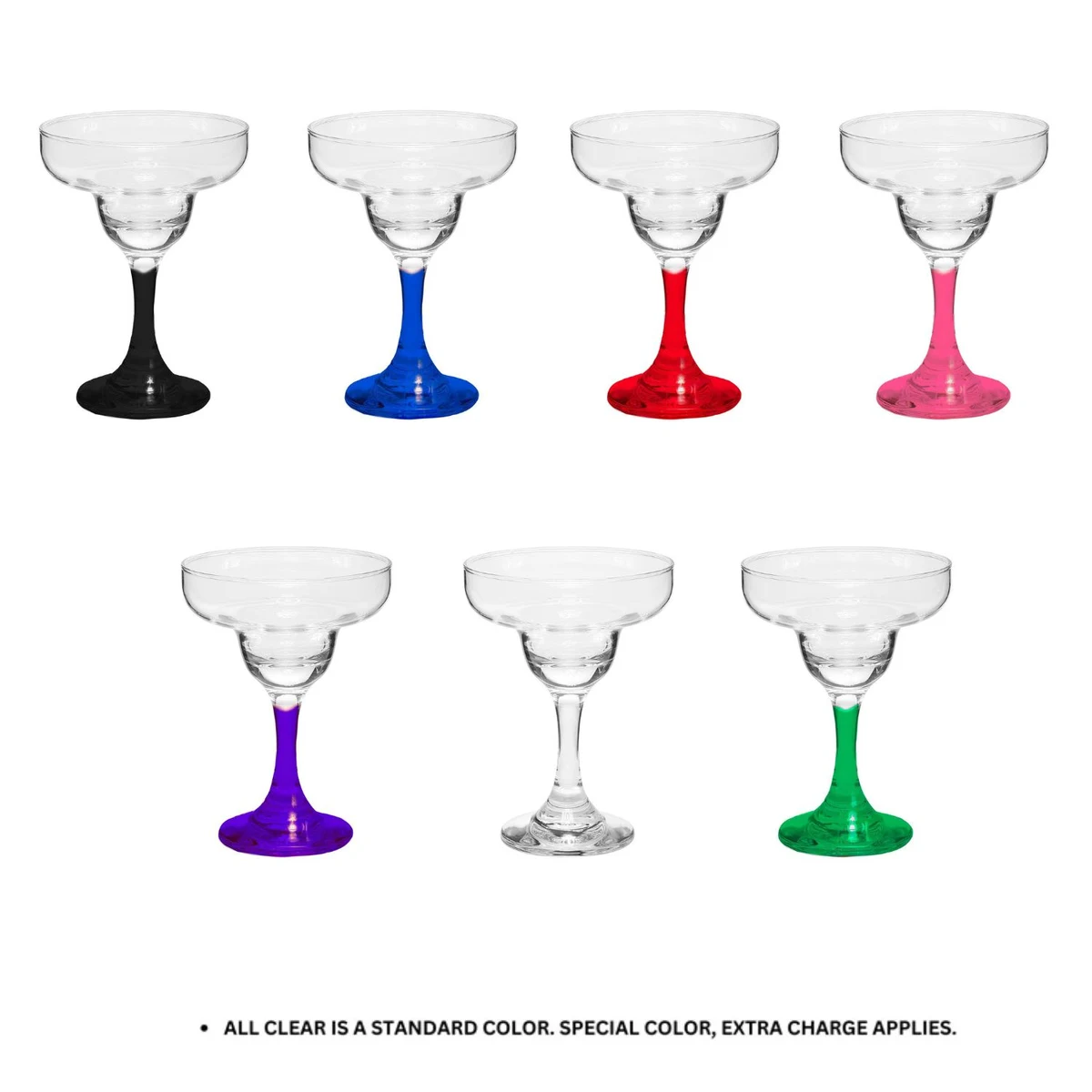 Crystal Margarita Glasses, 9 oz. 1