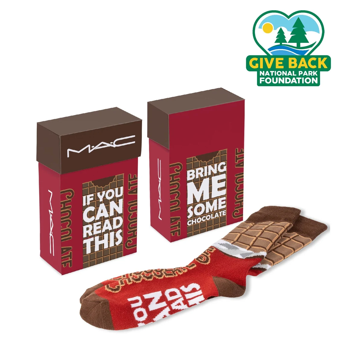 ACE Chocolate Themed Socks in Flip Top Box 1