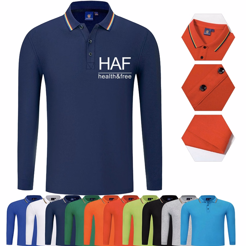 Men's Long Sleeve Polo Shirt