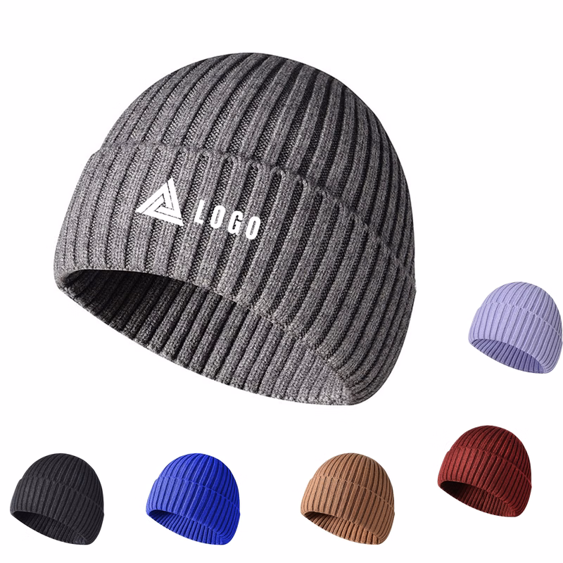 Cuffed Knit Winter Hat