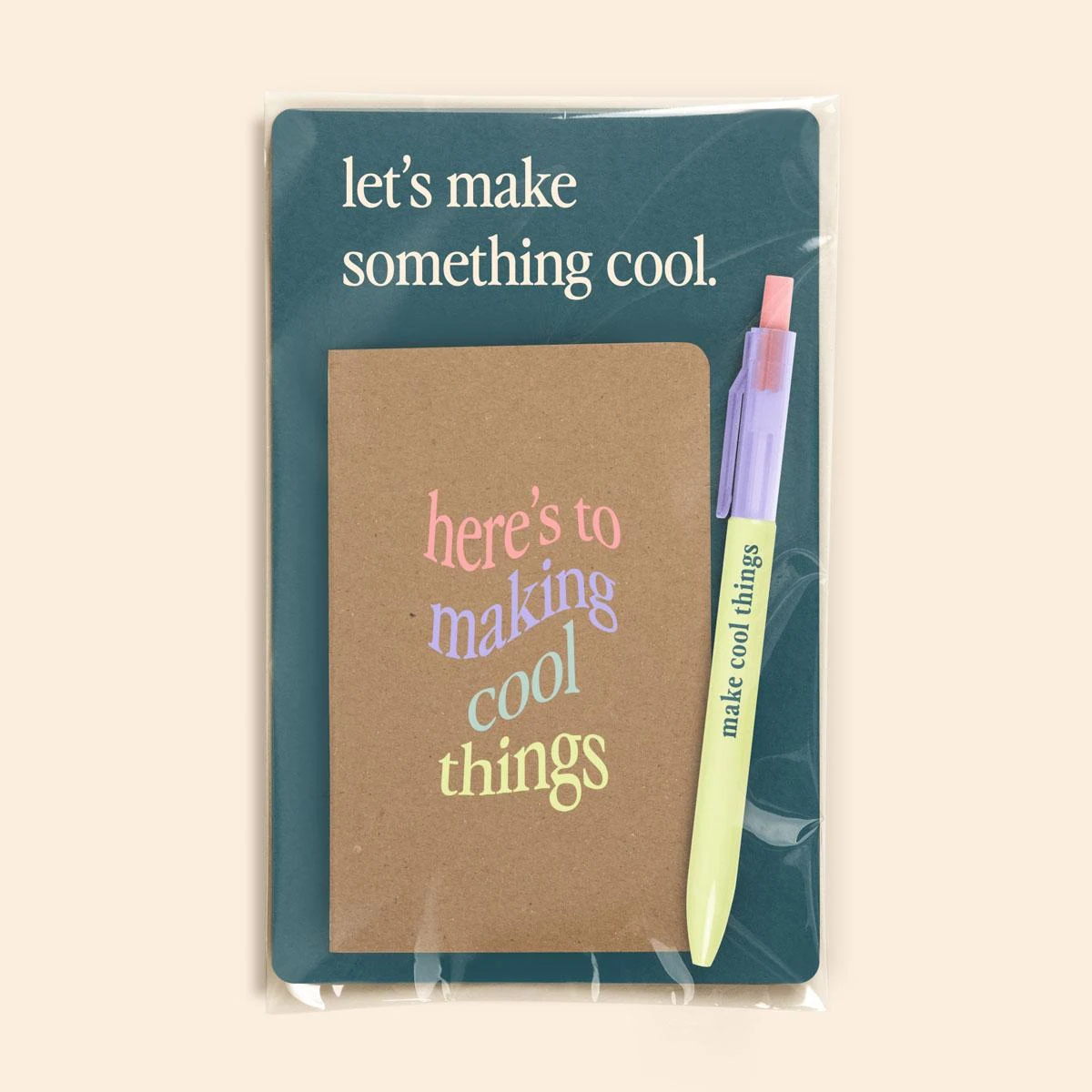 MAKE COOL THINGS JOURNAL + PEN MAILER 1