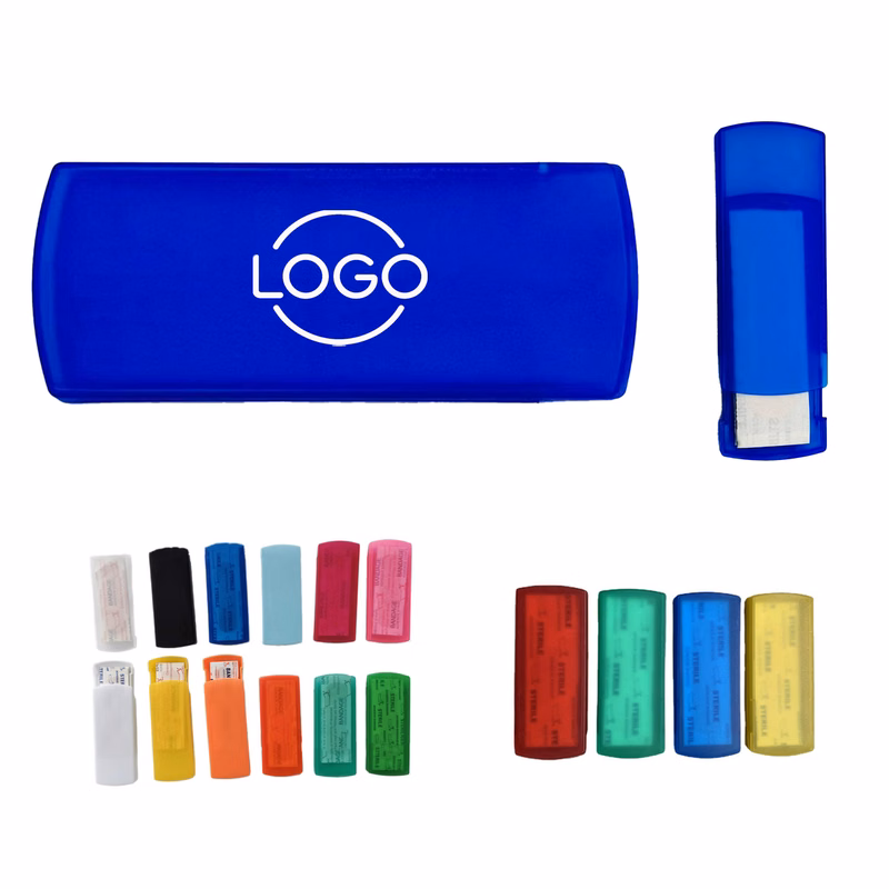 Portable Slide-Open Bandage Case Set