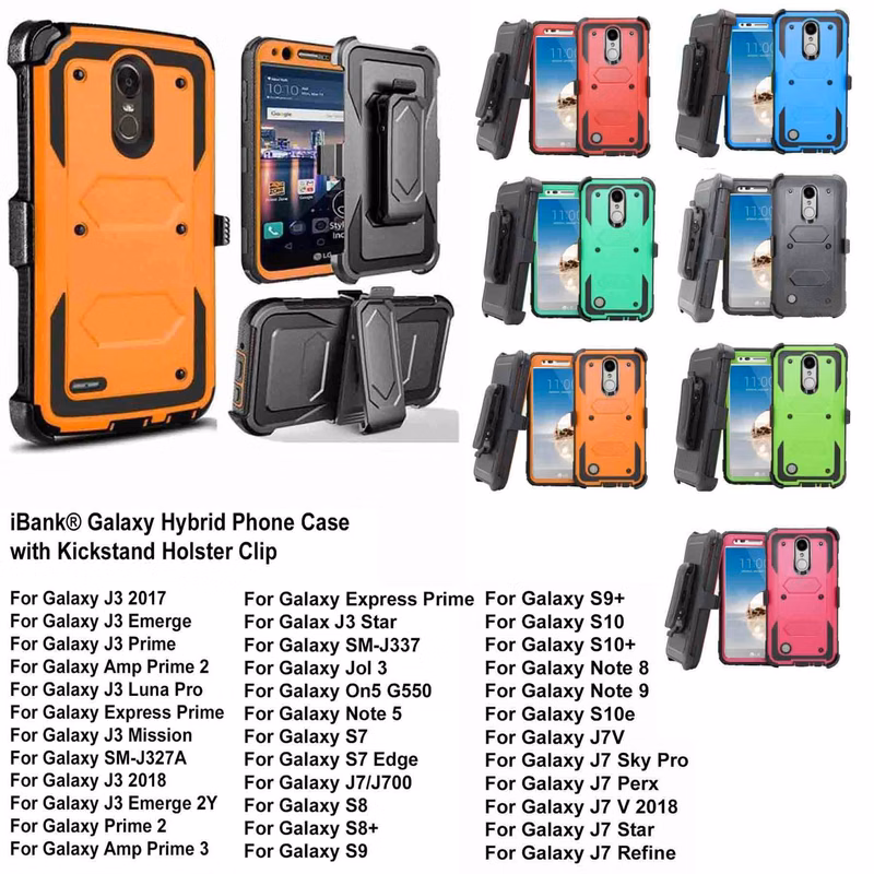 iBank ® Galaxy A17 / A16 Case with Metal Ring Holder Kickstand