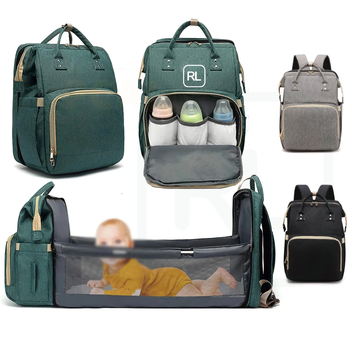 Baby Travel Diaper Backpack 1
