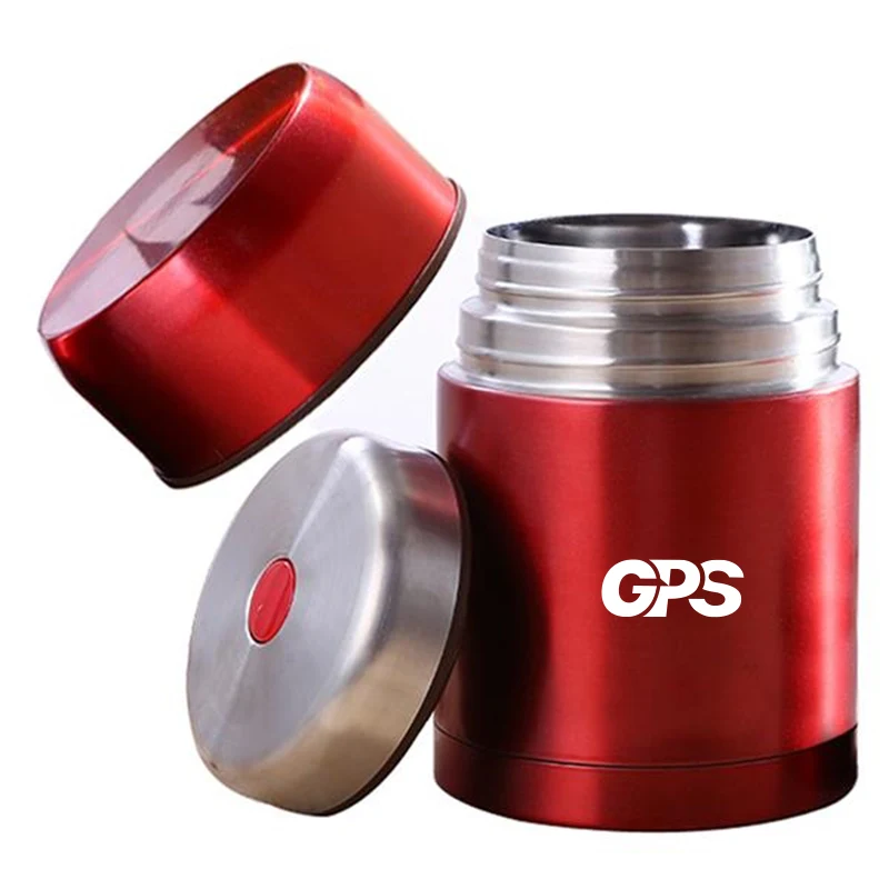 34Oz Stainless Steel Vacuum Food Insulation Pot, custom water bottle with logo imprint 1