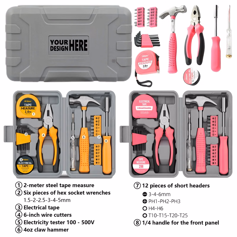 24 In 1 Home Hardware Tool Set