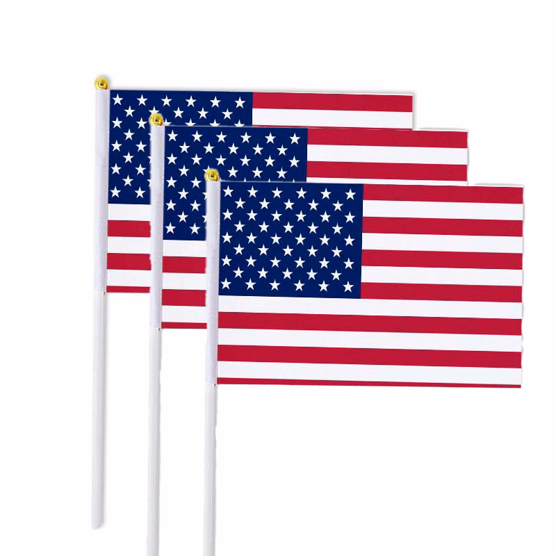 Stars & Stripes Mini Waving Flag