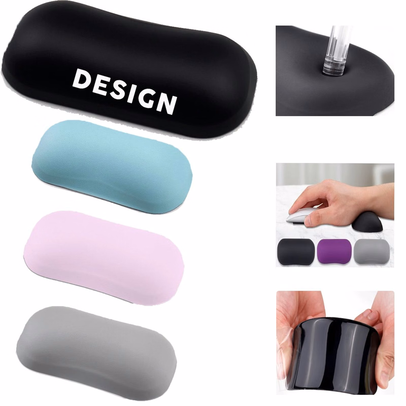 Premium Leather Wrist Rest for Keyboard & Mouse