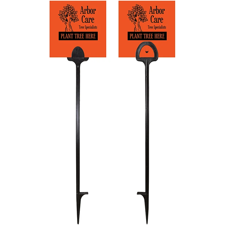 5" x 5" Value Marking Signs - Two Color, Front & Back 1