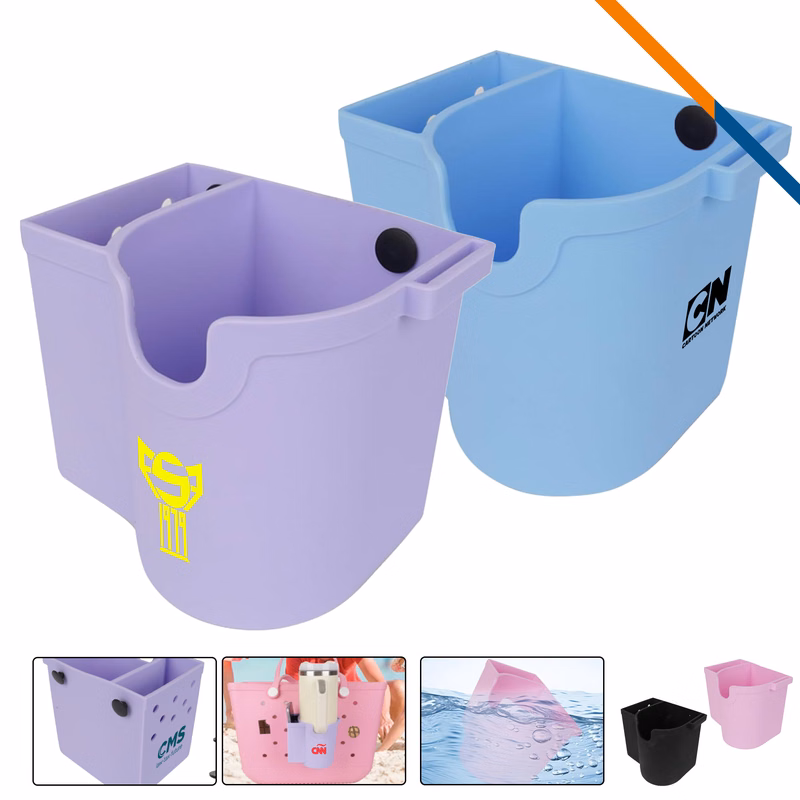 Laird Holey Beach Tote 2in1 Cup Holder