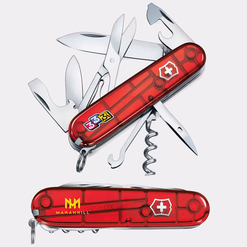 Victorinox® - Swiss Army Climber Translucent Swiss Made Knife