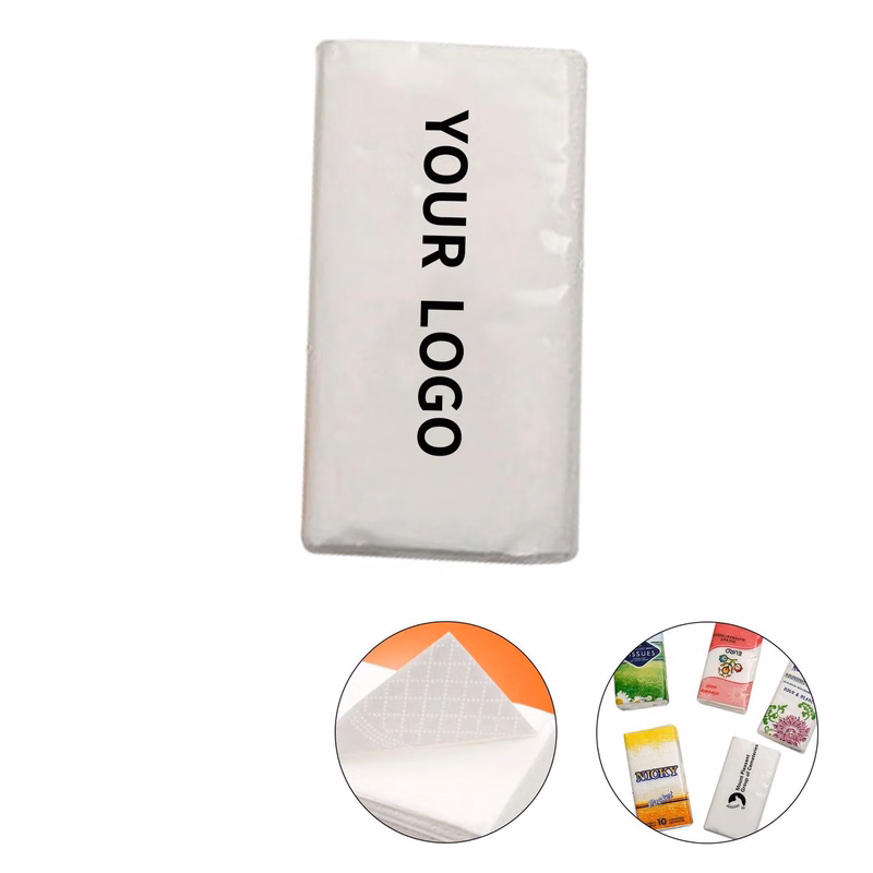 Portable Tissue Pack with Soft Three Layer Sheets