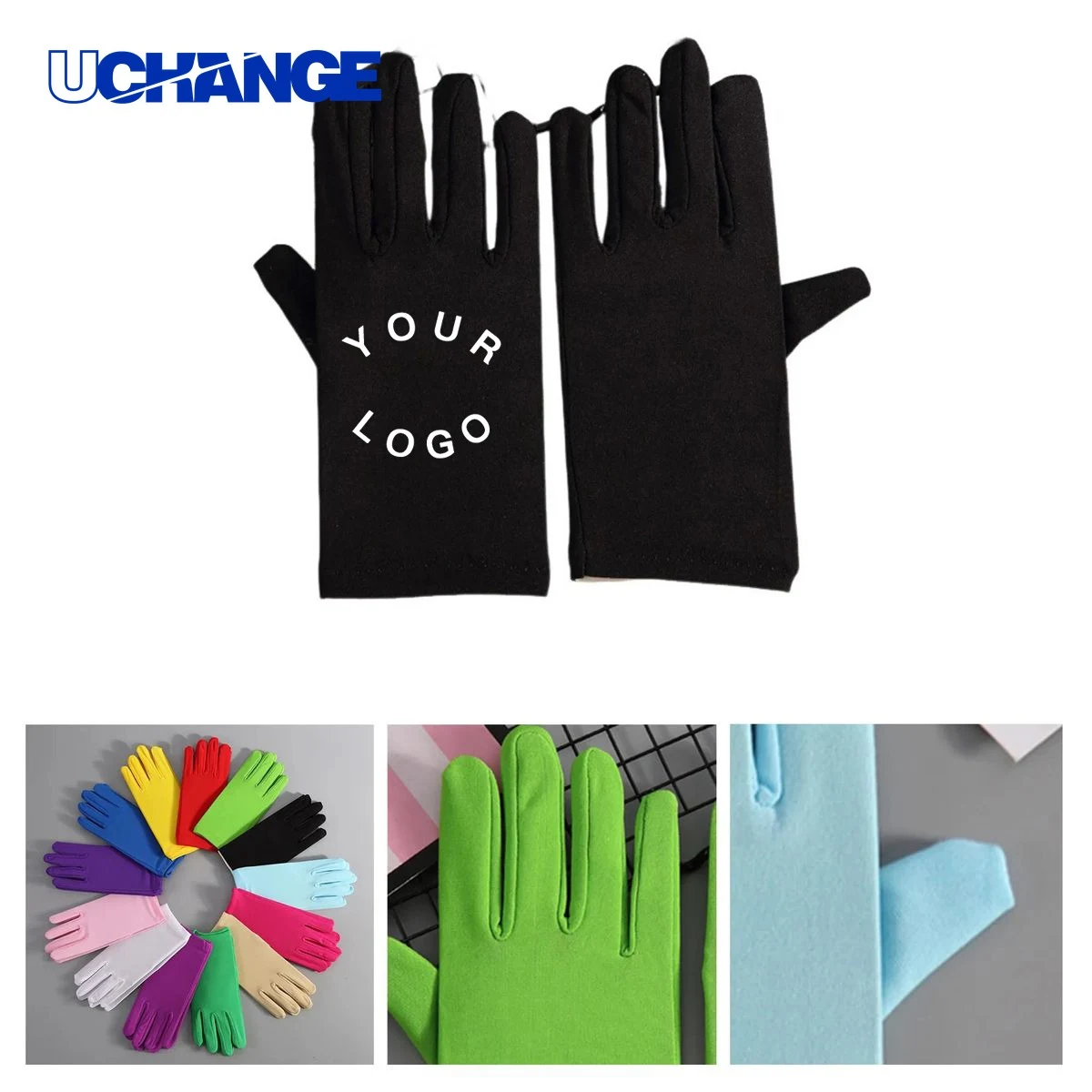 Polyester Lightweight Gala Formal Gloves for Events 1