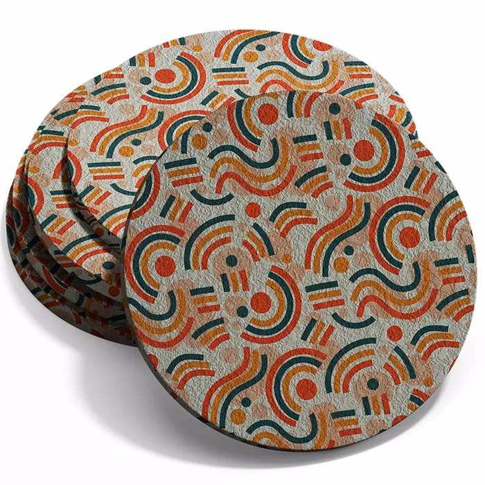 Hard Diatom Mud Coasters