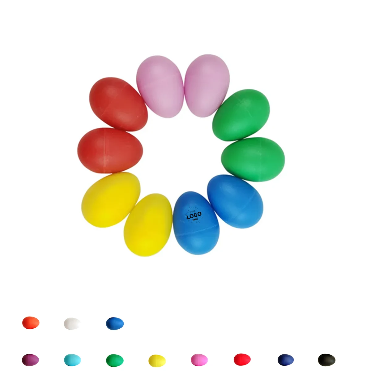 Plastic Toys Music Shaker Sand Egg 1